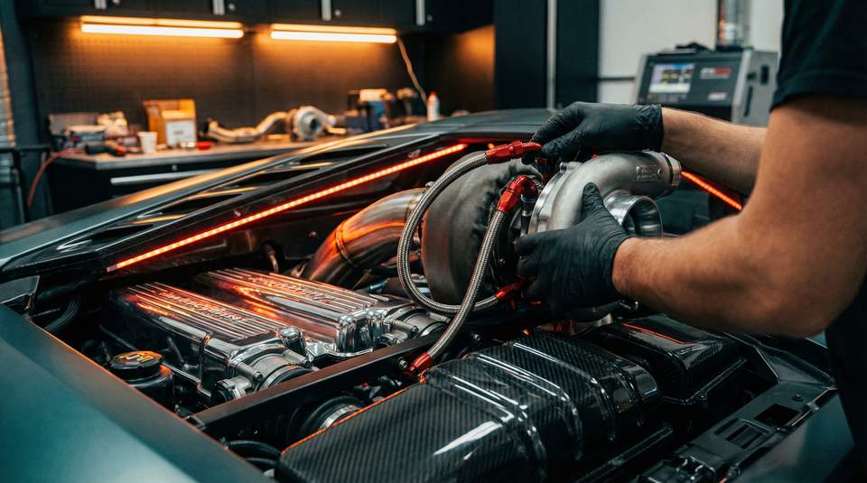 国产改装视频：涡轮套件